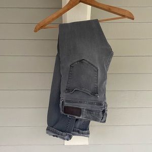 All Saints Ashby Grey Low Rise Skinny Jeans